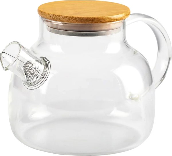 Заварочный чайник Attribute Pure с бамбуковой крышкой / ATT150 - фото