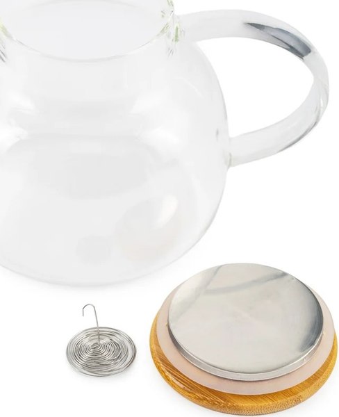 Заварочный чайник Attribute Pure с бамбуковой крышкой / ATT150