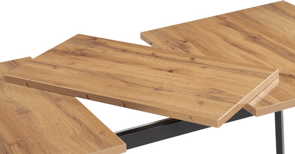 Обеденный стол Notta раскладной Колон Лофт 120 25 мм / 489606