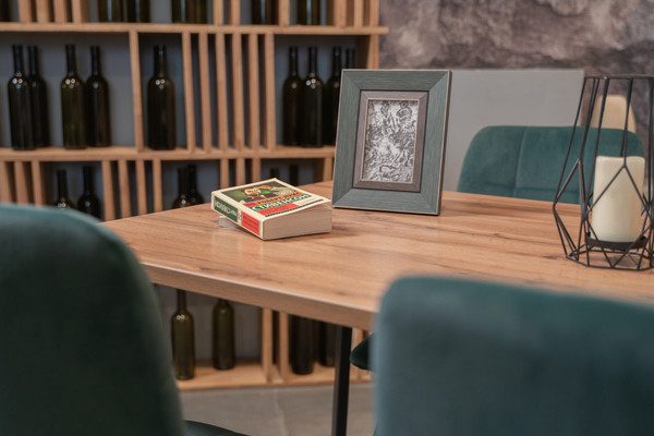 Обеденный стол Woodville Тринити Лофт 120 25 мм / 489635