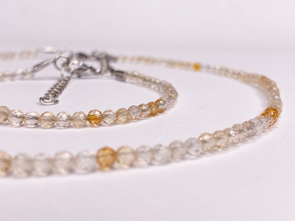 Кольцо Wolves Цитрин Двойное 6169