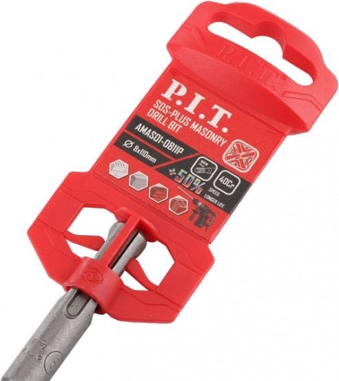 Бур P.I.T SDS-Plus 4Power 8x110мм / AMAS01-0811P
