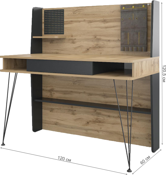 Компьютерный стол Woodville Нобира / 515117