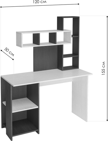 Компьютерный стол Woodville Эфес / 508507
