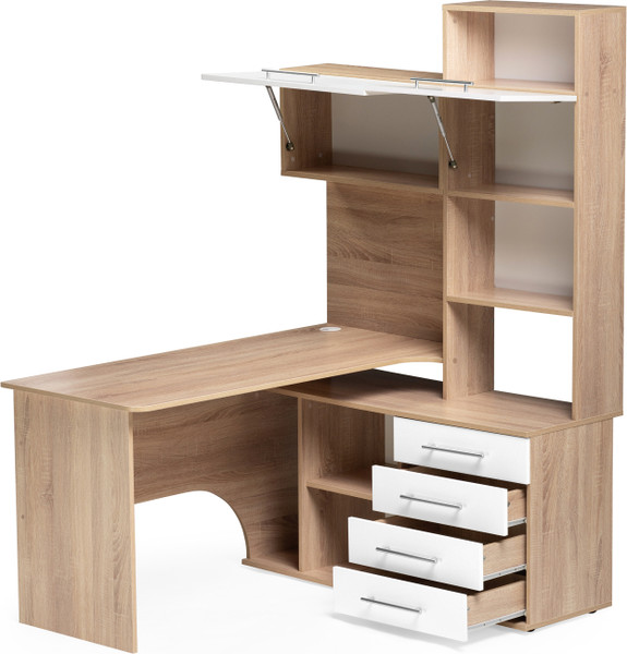 Стол-стеллаж Woodville КСТ-14.1П правый / 285122