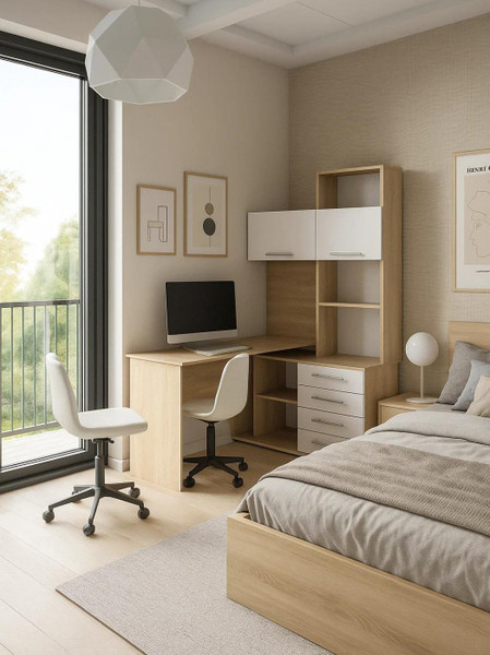 Стол-стеллаж Woodville КСТ-14.1П правый / 285122