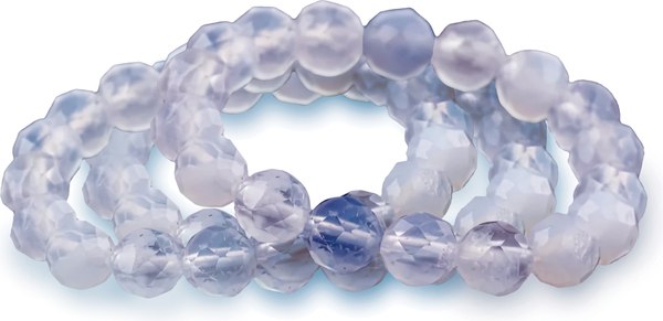 Кольцо Wolves Аквамарин Тройное 6216