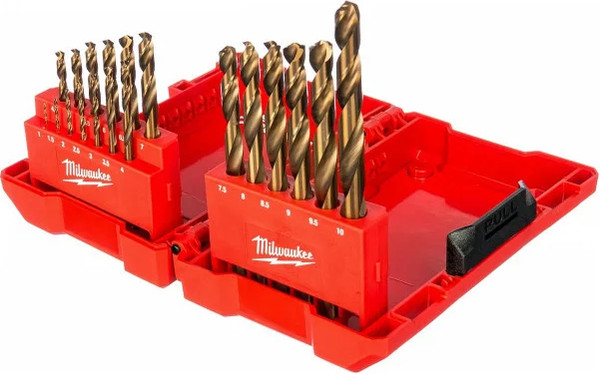 Набор сверл Milwaukee 1-10мм HSS-Co GEN III / 4932493867 - фото