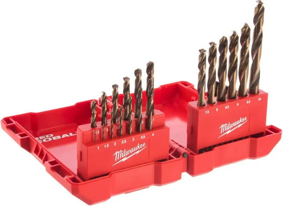 Набор сверл Milwaukee 1-10мм HSS-Co GEN III / 4932493867