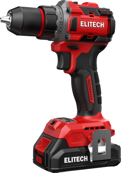 Аккумуляторная дрель-шуруповерт Elitech ДА 20БЛ2 / 205673 - фото