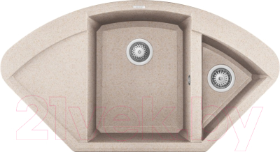 Мойка кухонная Elleci Easy Corner Avena G51 / LGYCOR51 - фото