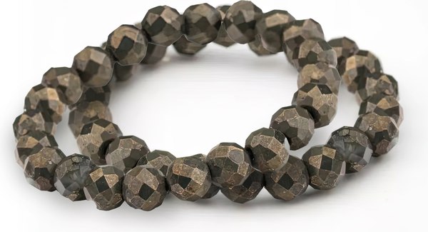 Кольцо Wolves Пирит Двойное 6337