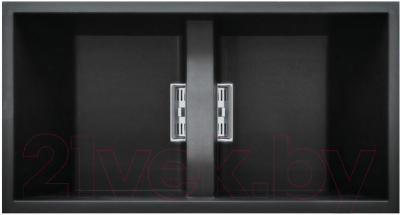 Мойка кухонная Elleci Dogma 100 Slim Black K86 / EKD1008686MSLM - фото