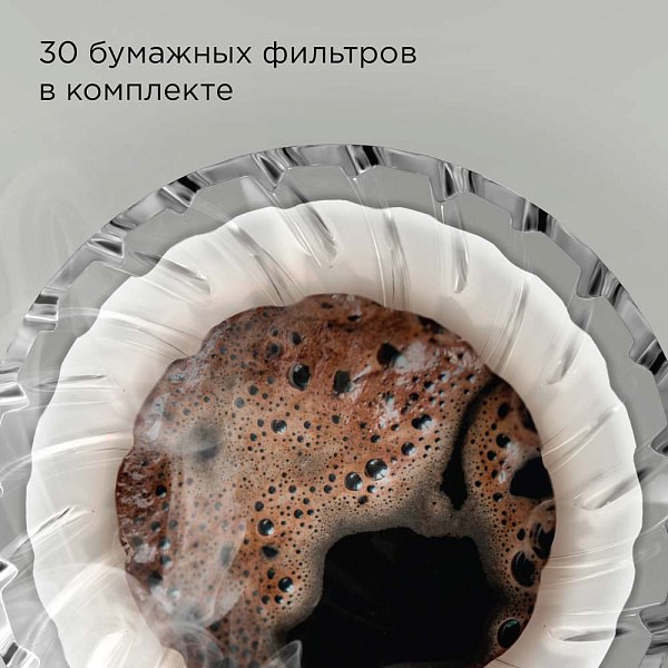 Капельная кофеварка Redmond CM718 (черный)