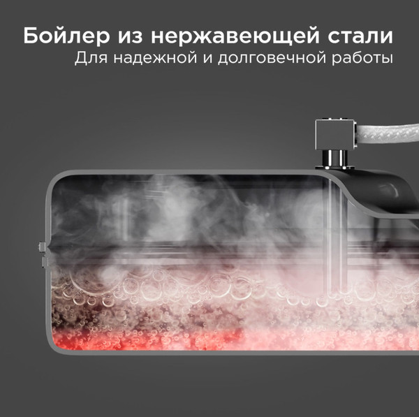 Утюг с парогенератором Redmond SS1624 (белый/голубой)