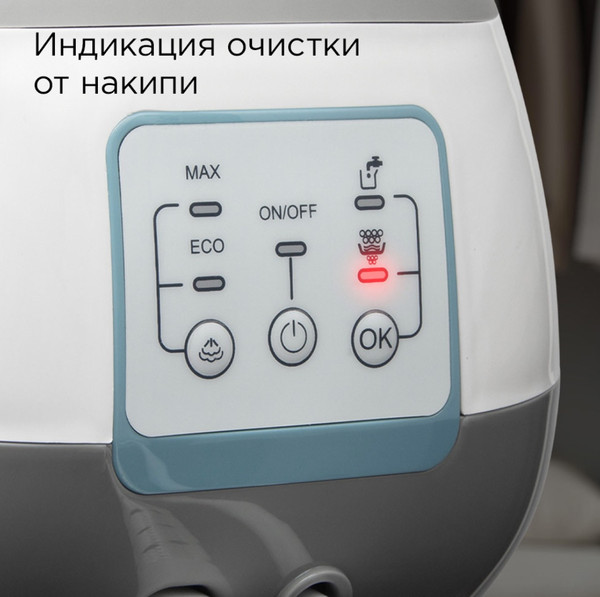 Утюг с парогенератором Redmond SS1624 (белый/голубой)