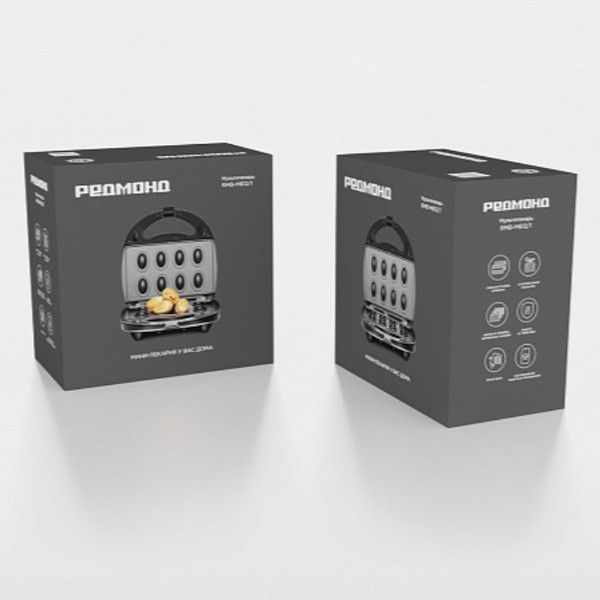 Мультипекарь Redmond RMB-M612/1 (черный)