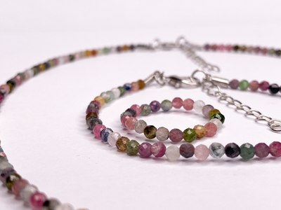 Кольцо Wolves Турмалин Тройное 6420