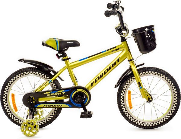 Детский велосипед FAVORIT Sport / SPT-Y16GN - фото