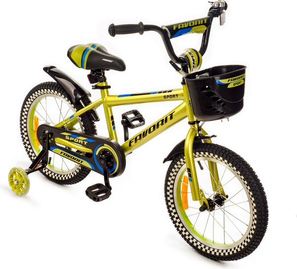 Детский велосипед FAVORIT Sport / SPT-Y16GN