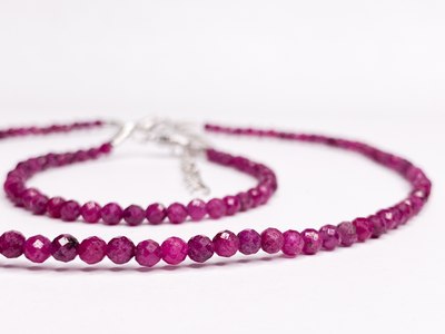 Кольцо Wolves Рубин Двойное 6475