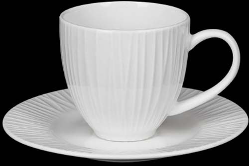 Чашка с блюдцем Sam&Squito Tiffany JX296-C001-0 JX296-C001-D02 / фк7315 - фото