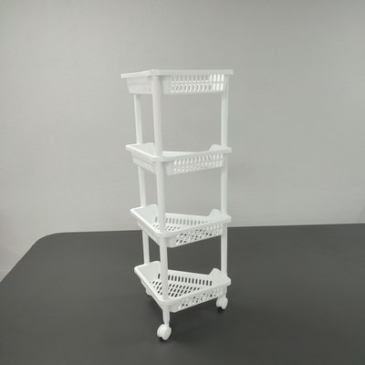 Этажерка Термопласт Угловая четырехъярусная 52с