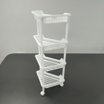 Этажерка Термопласт Угловая четырехъярусная 52с