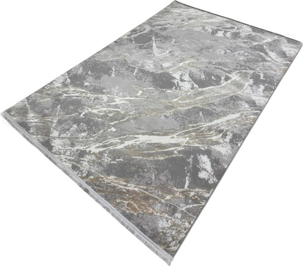 Коврик Radjab Carpet Афина Прямоугольник 9012A / 12870RK - фото