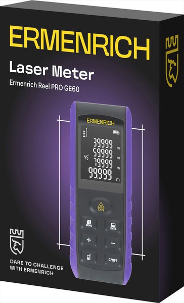 Лазерный дальномер Ermenrich Reel Pro GE60 / 85319