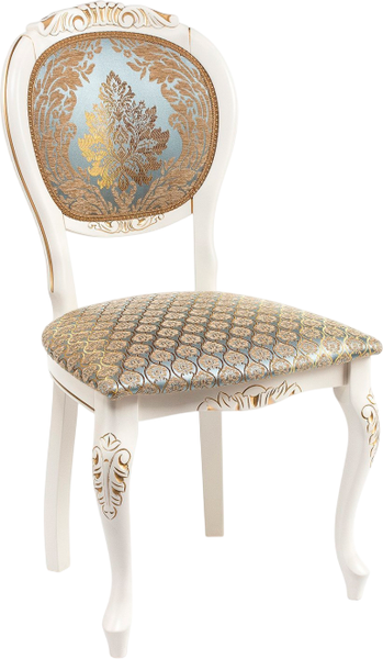 Стул Woodville Adriano 2 / 253352 (молочный с патиной) - фото