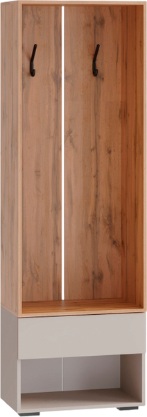 Секция в прихожую Woodville Роут 0.6 м / 615369 - фото