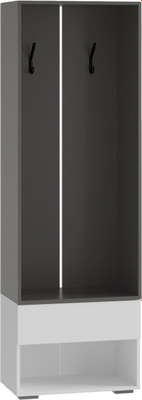 Секция в прихожую Woodville Роут 0.6 м / 615371 - фото