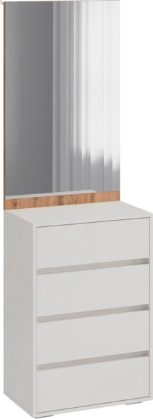 Секция в прихожую Woodville Роут с зеркалом / 593741 - фото