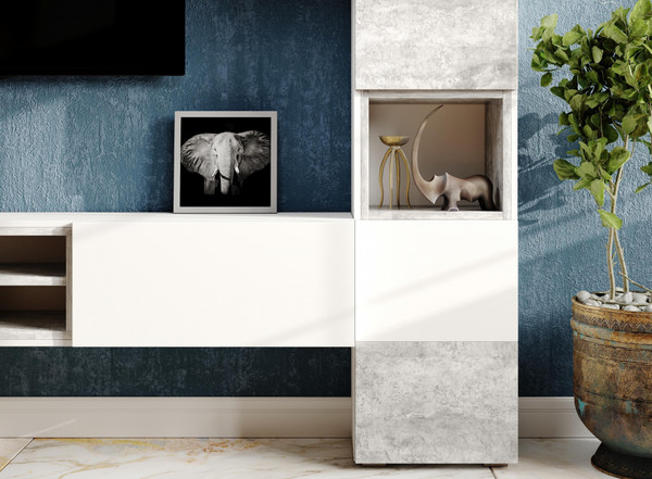 Шкаф-пенал Woodville Лонгфорд / 563527