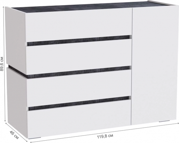 Тумба Woodville Атлон / 593707