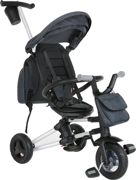 Трехколесный велосипед с ручкой QPlay Nova Plus / S700-17 - фото