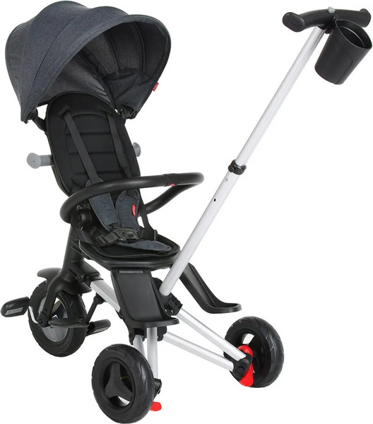 Трехколесный велосипед с ручкой QPlay Nova Plus / S700-17