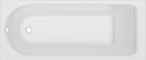 Ванна акриловая Bonito Home Bora 170x70 / BH-BO-801-170/St - фото