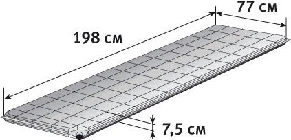 Туристический коврик Tengu Mk 3.52M / 7352.7521