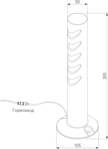 Светильник уличный Elektrostandard Smile 35188/S 3000