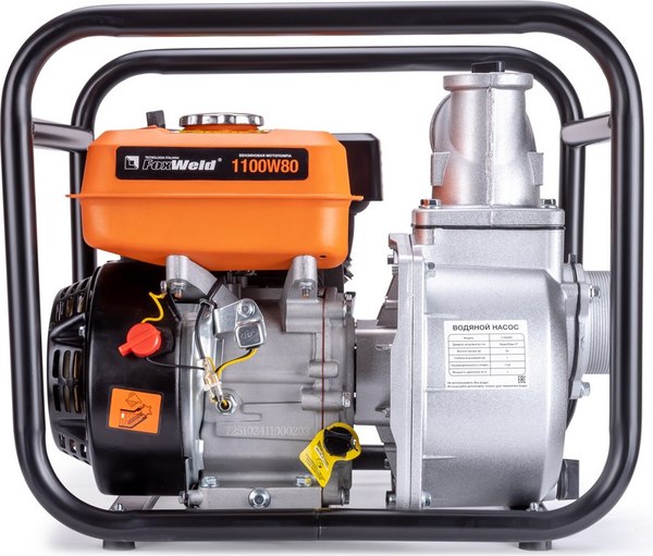 Мотопомпа FoxWeld 1100W80 / 7251