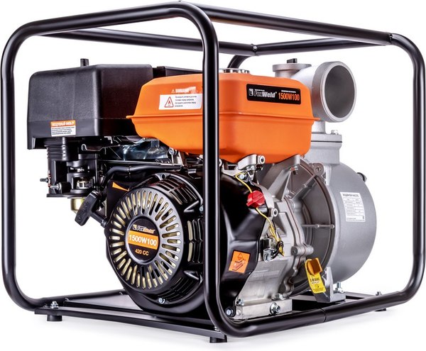 Мотопомпа FoxWeld 1500W100 / 7252