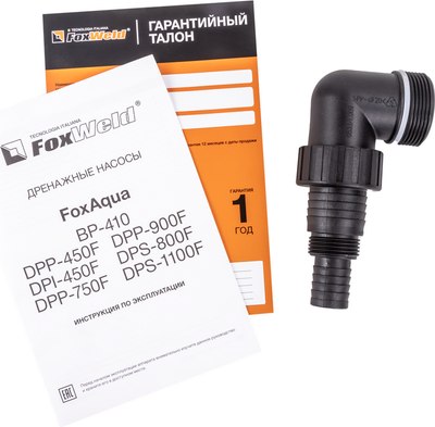 Дренажный насос FoxWeld FoxAqua DPS-800F / 6584