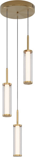 Люстра Евросвет Stark 50386/3 LED 3000 - фото