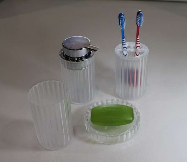 Стакан для зубной щетки и пасты Bisk Moss 90053