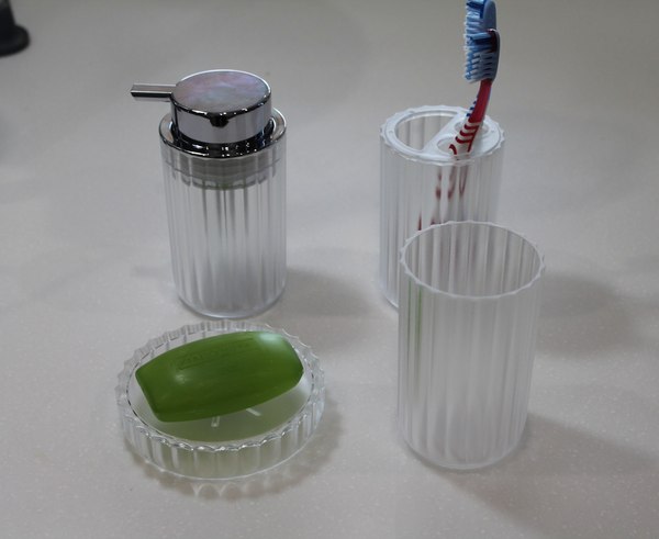 Стакан для зубной щетки и пасты Bisk Moss 90054