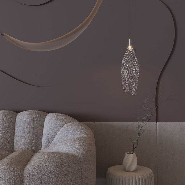 Потолочный светильник Евросвет Ruche 90352/1 4000 (хром)