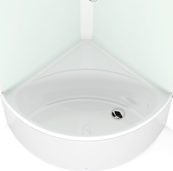 Душевая кабина Domani-Spa Simple 99 High 90x90 / DS01Sm99HWM00-V1.2