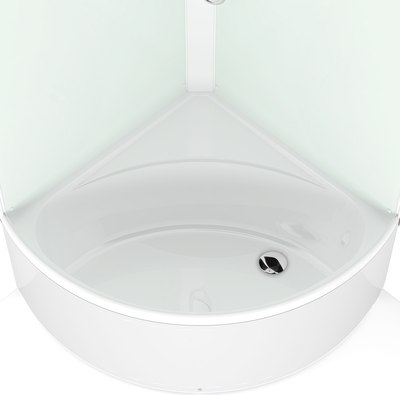 Душевая кабина Domani-Spa Simple 99 High 90x90 / DS01Sm99HWCl00-V1.2